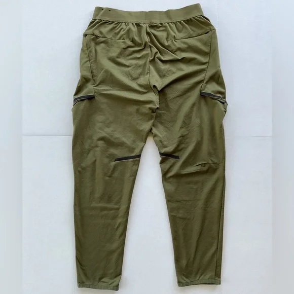 Nike Training Pants Jogger Cargo Dri-FIT Anthracite Green Olive 927360-395 Men's - Picture 5 of 5